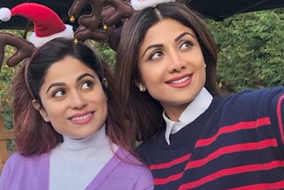 Shilpa Shetty shares pictures with Shamita: Equal parts love, madness, memories