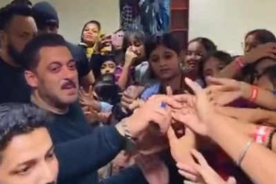 Salman Khan celebrates Children's Day amidst his little admirers