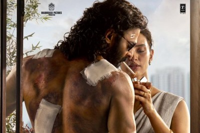 Triptii Dimri nurses a wounded Prabhas with a cigarette in the first poster of 'Spirit'