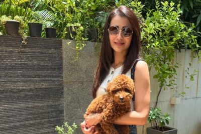 Trisha Krishnan celebrates as her furry friend Izzy turns 1