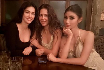 Mouni Roy enjoys date night with her girls Disha Patani & Sonam Bajwa