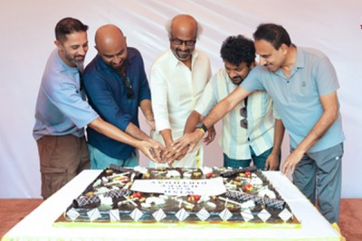 Superstar Rajinikanth celebrates 75th birthday on the sets of 'Jailer 2'