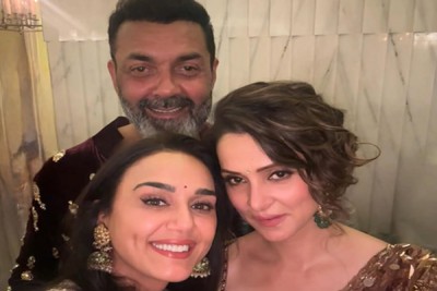 Preity Zinta thanks Bobby Deol for a memorable first outdoor shoot during 'Soldier'