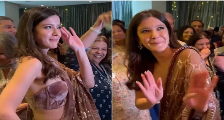 పార్టీలో డ్యాన్స్‌తో అదరగొట్టిన నటి 