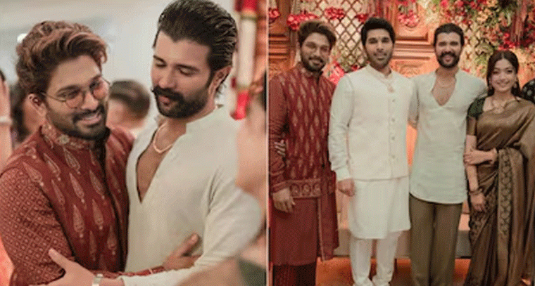 అల్లు ఫ్యామిలీతో విజయ్, రష్మిక ప్రత్యేక క్షణాలు – పిక్స్ ట్రెండింగ్