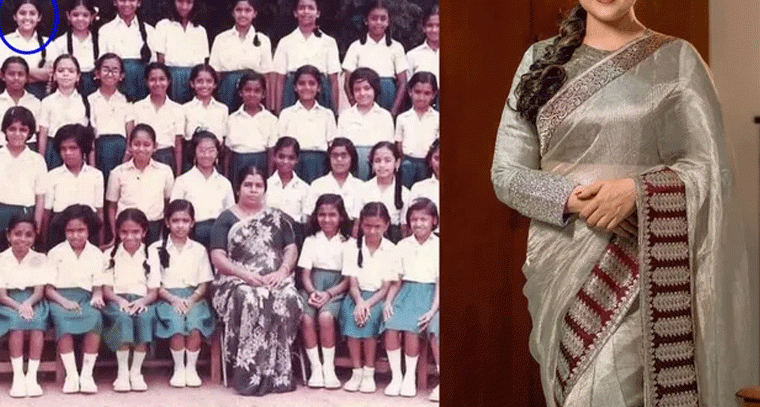 నటి మీనా చిన్ననాటి ఫోటో వైరల్