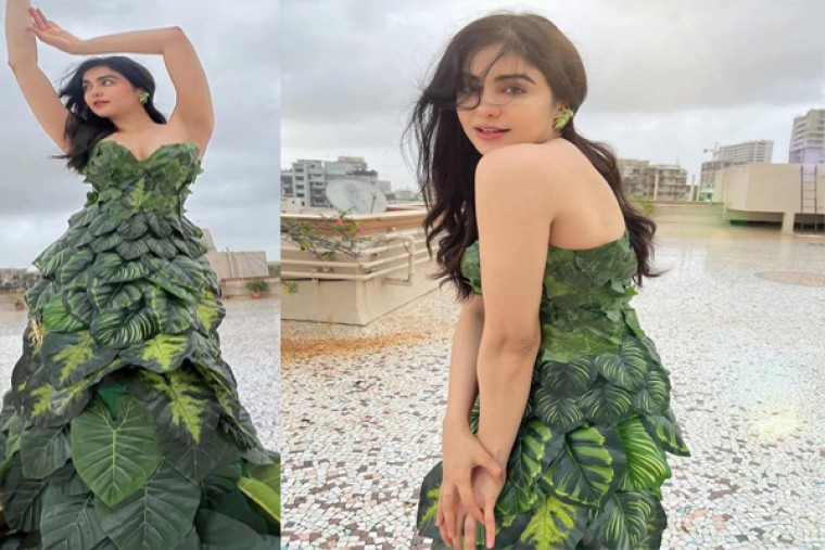 నేచర్ ఫ్యాషన్ తో సోషల్ మీడియాను షేక్ చేస్తున్న ఆదా శర్మ 