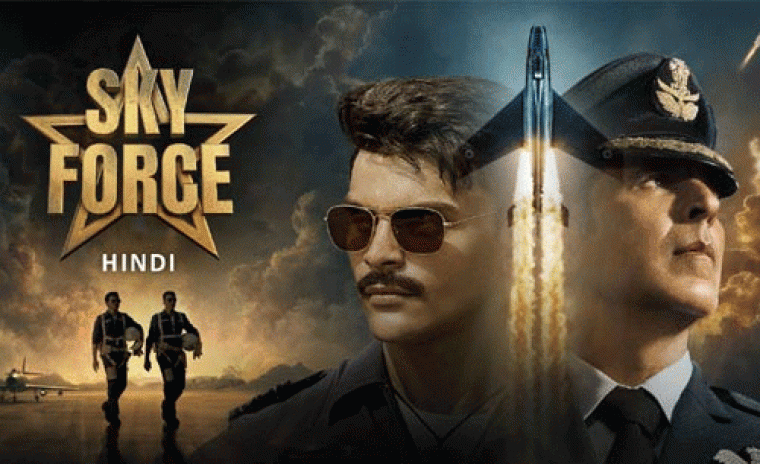 డిజిటల్ ఎంట్రీ ఇచ్చేసిన 'స్కై ఫోర్స్'