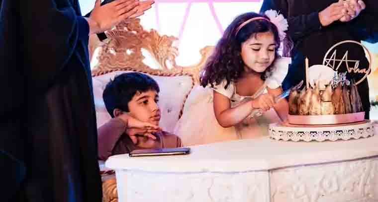 కుమార్తె పుట్టినరోజు సందర్భంగా ఆనందాన్ని పంచుకున్న అల్లు అర్జున్ 