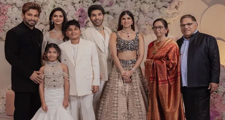 అల్లు శిరీష్ ప్రీ వెడ్డింగ్.. బంధుమిత్రులకు బన్నీ కృతజ్ఞతలు