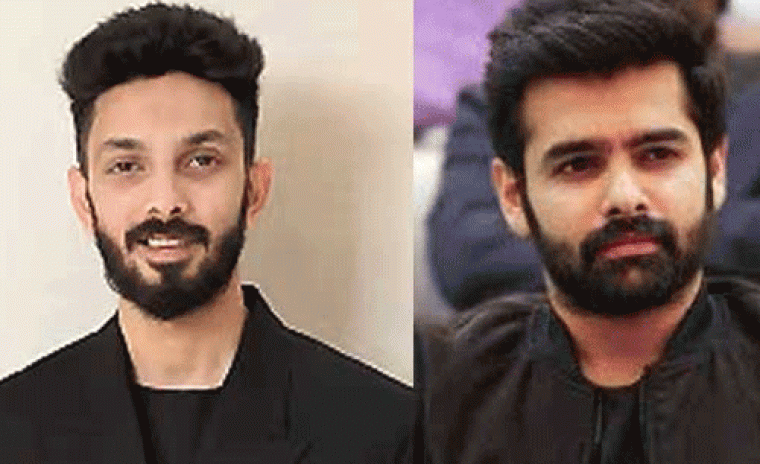 'ఆంధ్ర కింగ్ తాలూకా' లో రామ్ పోతినేని రాసిన పాటకు గాత్రాన్ని అందిస్తున్న అనిరుద్ 