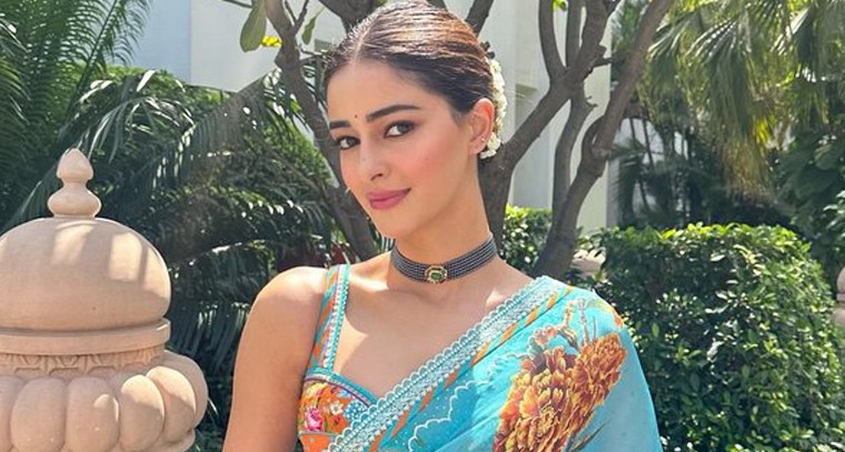  చీరలో అందంగా అనన్య పాండే