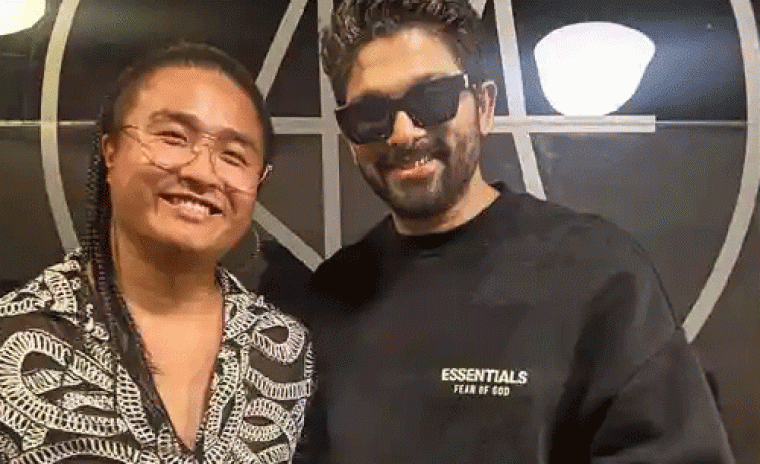 AA22XA6: అల్లు అర్జున్ తో BTS చిత్రాలను పంచుకున్న హోకుటో కొనిషి