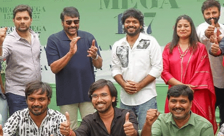 'మెగా 157' టైటిల్ విడుదల అప్పుడేనా? 