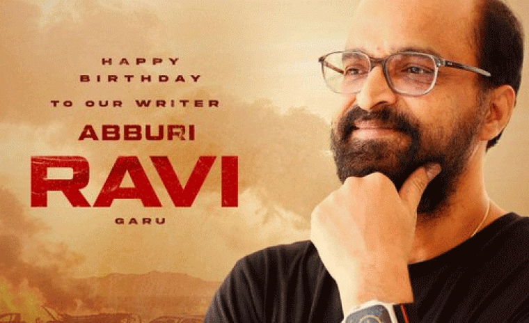 రైటర్ రవి కి పుట్టినరోజు శుభాకాంక్షలు తెలియజేసిన 'డకాయిట్' టీమ్ 