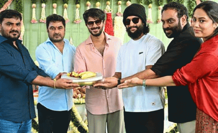 పూజ వేడుకతో ప్రారంభమైన దుల్క్వర్ సల్మాన్ పాన్ ఇండియన్ ఫిల్మ్ 