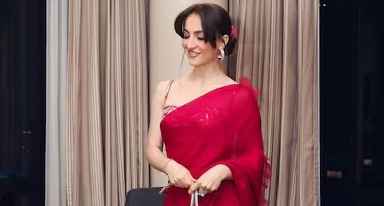  దేశీ లుక్‌లో  ఎల్లీ అవ్రామ్