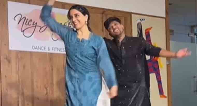 సోషల్ మీడియాలో వైరల్ గా మారిన  ‘ఫౌజీ’ సినిమా హీరోయిన్ డాన్స్ 