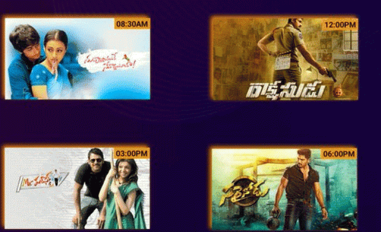 జెమినీ టీవీలో సండే స్పెషల్ మూవీస్  