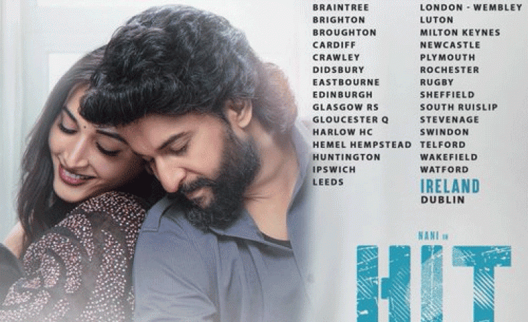 ఓపెన్ అయ్యిన 'హిట్ 3' UK బుకింగ్స్