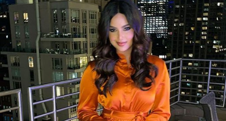 హర్నాజ్ సంధు గ్లామర్ లుక్ 