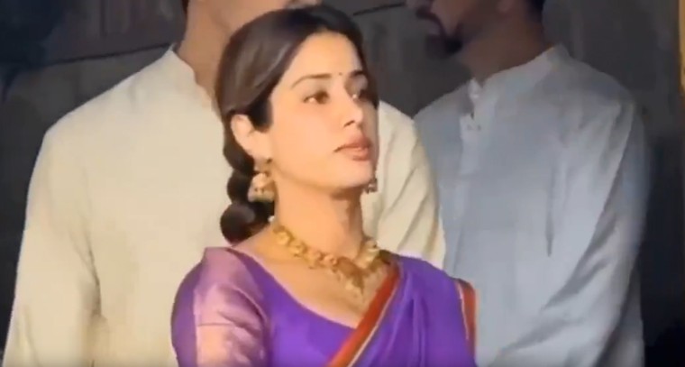 తిరుమల శ్రీవారిని దర్శించుకున్న జాన్వీ, సిద్ధార్థ్‌ మల్హోత్ర 