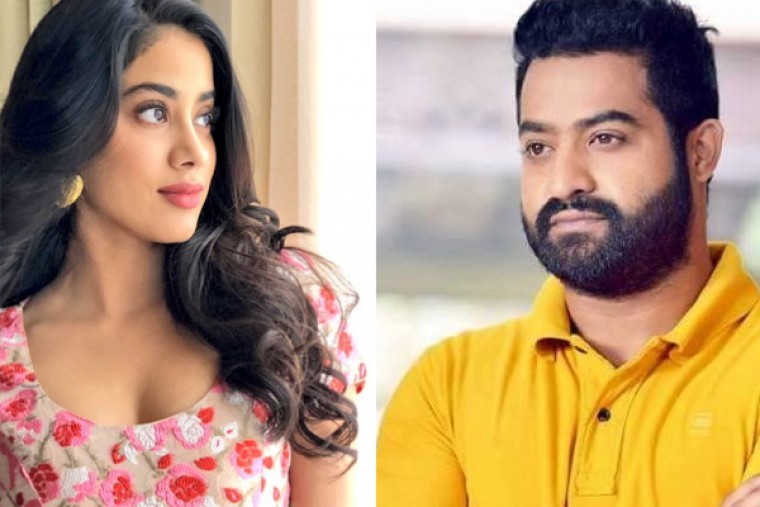 మరోసారి జాన్వీ నోట ... ఎన్టీయార్ మాట 