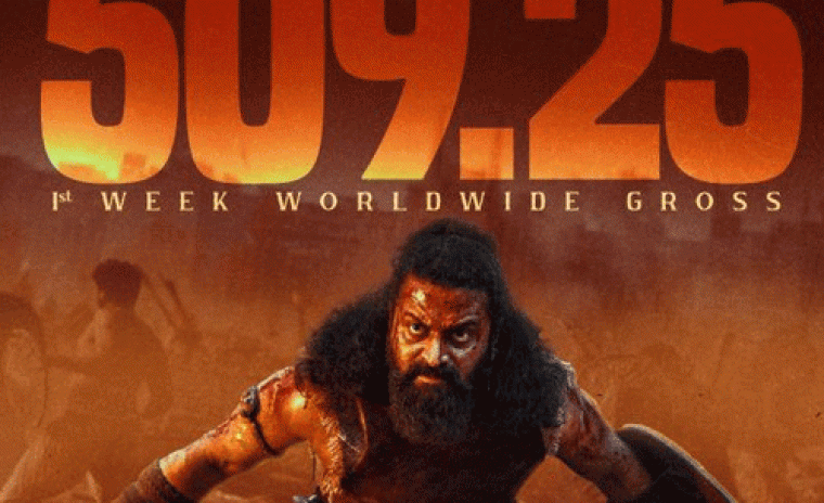 500 కోట్ల క్లబ్ లో జాయిన్ అయ్యిన 'కాంతారా చాప్టర్ 1' వరల్డ్ వైడ్ గ్రాస్ 