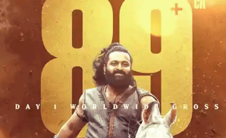 'కాంతారా చాప్టర్ 1' డే వన్ వరల్డ్ వైడ్ కలెక్షన్స్ ఎంతంటే..!