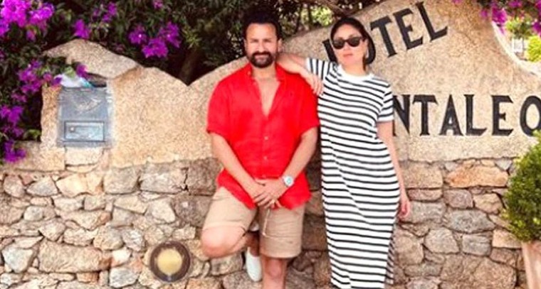 ఇటలీ వెకేషన్  లో కరీనా, సైఫ్