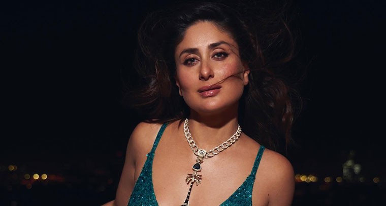 గ్రీన్ డ్రెస్ లో కరీనా కపూర్ 