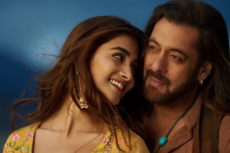 సల్మాన్ ఖాన్ - పూజాహెగ్డేల రొమాంటిక్ సాంగ్ ప్రోమో విడుదల ..!!