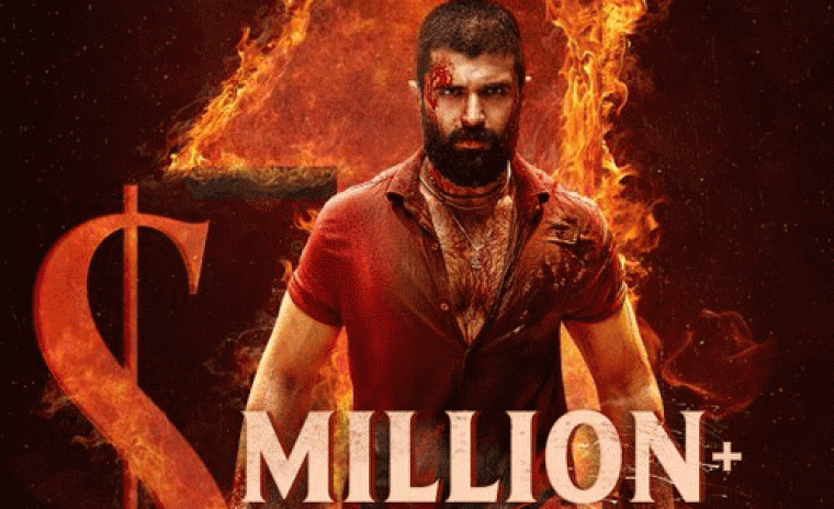 $1M క్లబ్ లో జాయిన్ అయ్యిన 'కింగ్డమ్' నార్త్ అమెరికా ప్రీమియర్ గ్రాస్