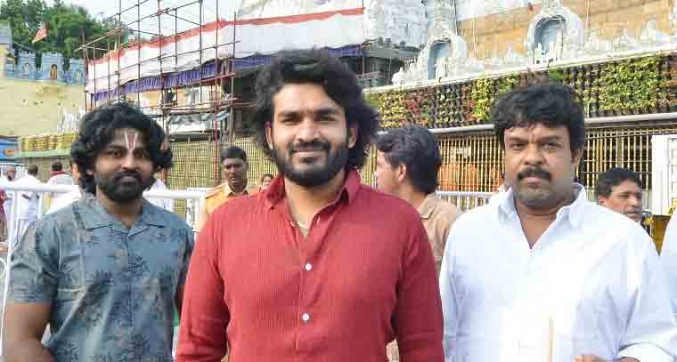 తిరుమల శ్రీవారిని దర్శించుకున్న కిరణ్ అబ్బవరం
