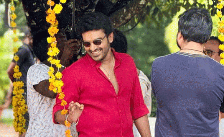 'కె-ర్యాంప్‌' సెట్స్ లో కిరణ్ అబ్బావరం