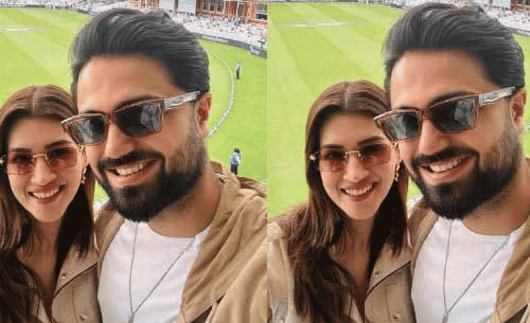 డేటింగ్ పుకార్ల మధ్య కబీర్ బాహియాతో కృతి సనోన్ సెల్ఫీ