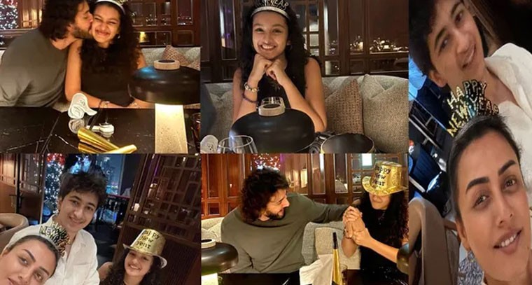 న్యూ ఇయర్ వేడుకలు: వైరల్ అవుతున్న మహేశ్ బాబు ఫోటోలు