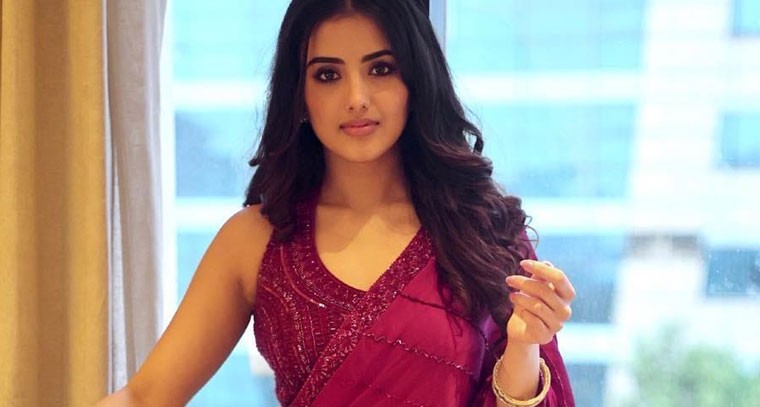 చీరకట్టులో మాళవికా శర్మ 