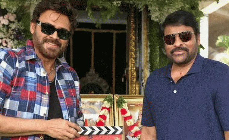 'మన శంకర వరప్రసద్ గారు' సెట్స్ లో జాయిన్ అయ్యిన వెంకటేష్