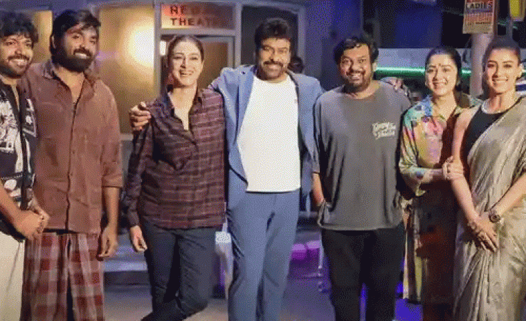 'మన శంకర వర ప్రసాద్ గారు' బృందాన్ని కలుసుకున్న పూరి-సేతుపతి టీమ్ 