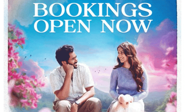 ఓపెన్ అయ్యిన 'మేఘాలు చెప్పిన ప్రేమ కథ' బుకింగ్స్