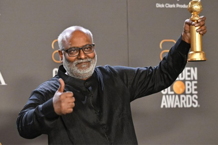 హిస్టారికల్ మూమెంట్ : RRR నాటు నాటు పాటకు గోల్డెన్ గ్లోబ్ అవార్డు..!!