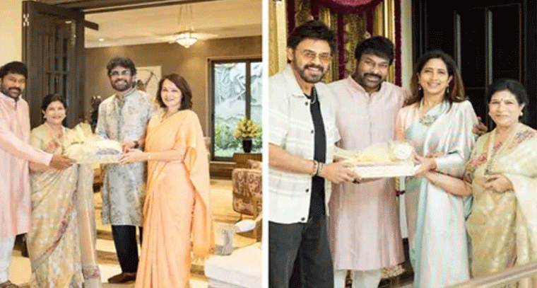 దీపావళి వేడుకలకు చిరంజీవి పిలిచిన బాలకృష్ణ రాలేదా..?