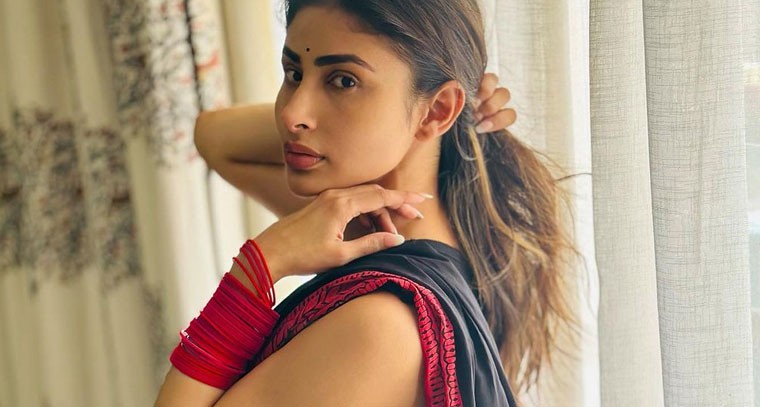 చీరకట్టులో మౌనీరాయ్