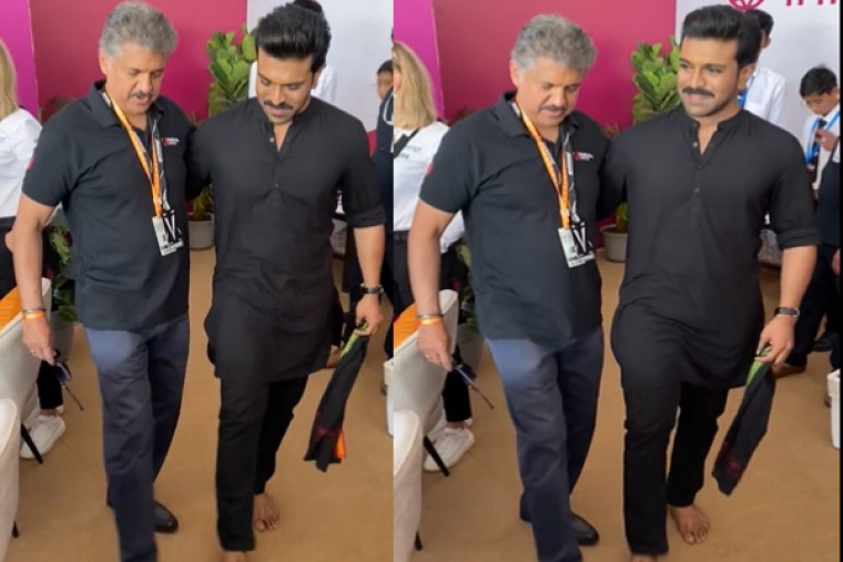 ఫార్ములా ఈ రేసింగ్లో ..చరణ్ 'నాటు నాటు' పాఠాలు..!!