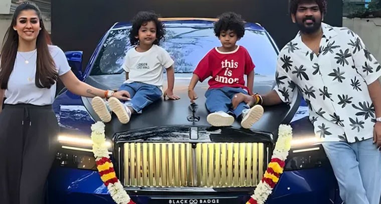 నయనతారకు రూ.10 కోట్ల విలువైన కారు బహుమతిచ్చిన విఘ్నేష్ శివన్