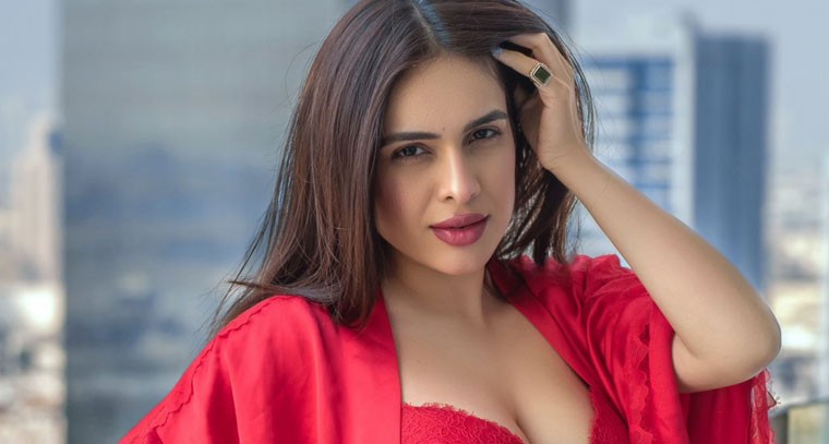 ఎరుపు రంగు బికినీ లో నేహా మాలిక్ !