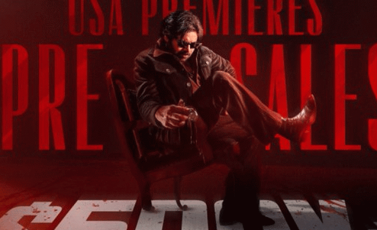 $500K మార్క్ కి చేరుకున్న 'OG' USA ప్రీ సేల్స్  