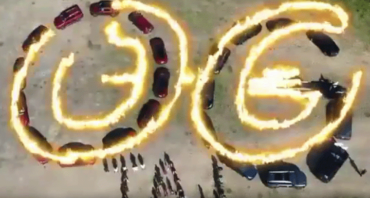 అట్లాంటాలో పవన్ కళ్యాణ్ అభిమానుల 'OG' కార్ షో