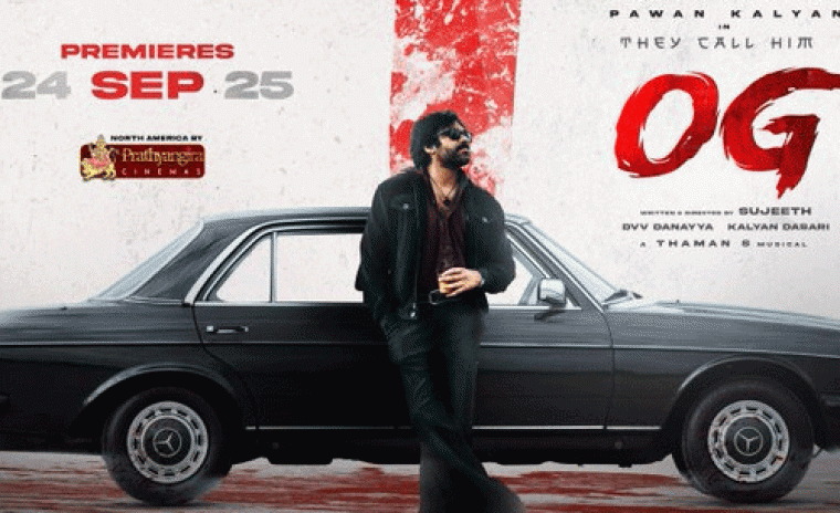 సెన్సేషన్ ని సృష్టిస్తున్న 'OG' నార్త్ అమెరికా ప్రీమియర్ ప్రీ-సేల్స్ 